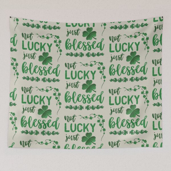 Item preview, Not Lucky Just Blessed Cute Design, Great Design To Wear On St Patrick's Day designed and sold by TrulyEpoque.