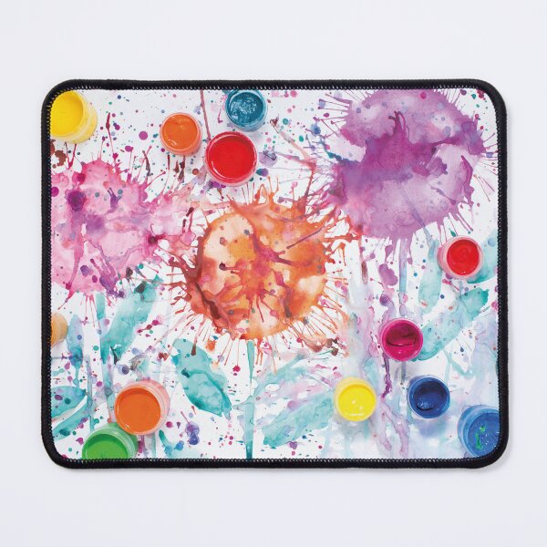 Item preview,  Colorful pastel art. Aesthetic art pattern. Blue and yellow painting. Liquid art designed and sold by AimiAesthetic.