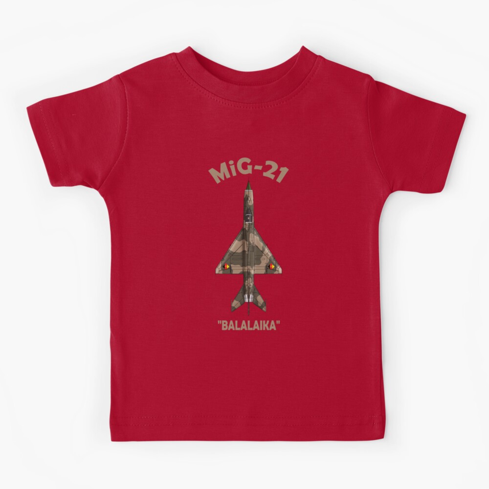 The MiG-21 Kids T-Shirt for Sale by rogue-design