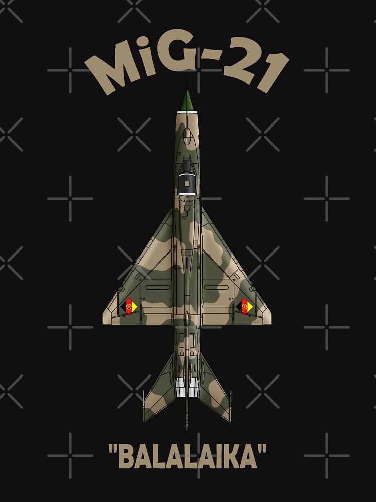 Mig-21 Essential T-Shirt for Sale by StrongVlad