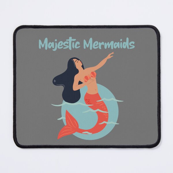Item preview, Majestic Mermaid  - Open Water Swimming - Wild Swimming - Wild Swimming Tees designed and sold by WildSwimming.