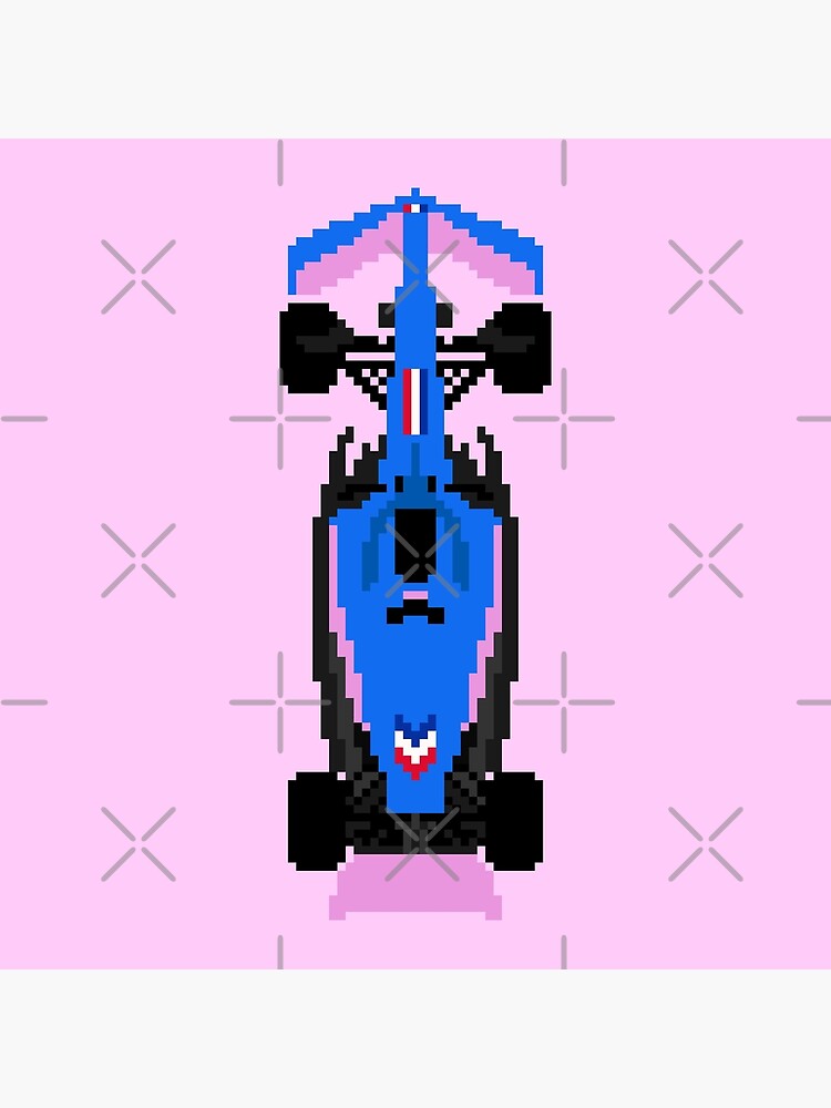 Alpine Formula 1 2022 Car Pixel Art Poster By Javalinsta Redbubble