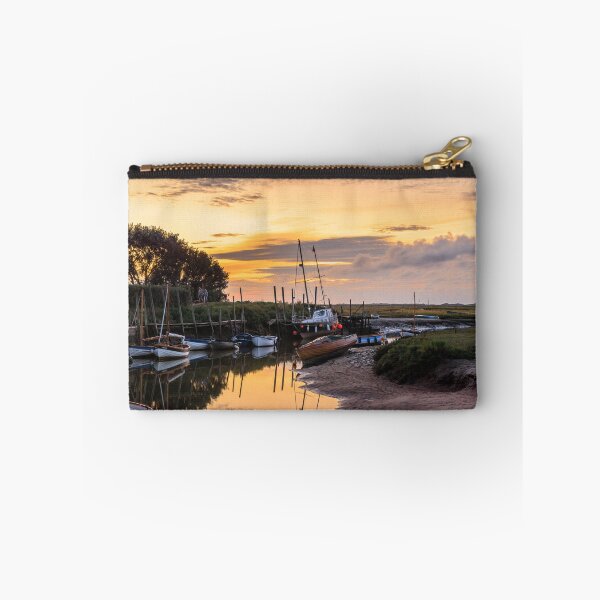 Item preview, Sunset Over The River Glaven at Blakeney Quay designed and sold by Graham Prentice.