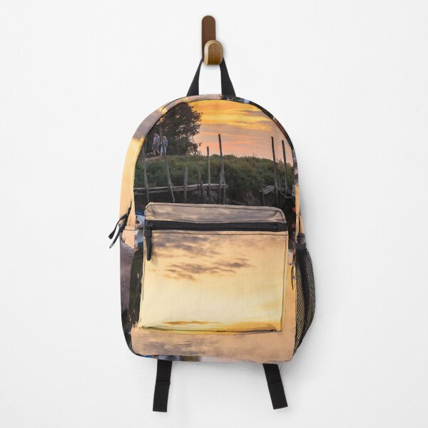 Item preview, Sunset Over The River Glaven at Blakeney Quay designed and sold by Graham Prentice.