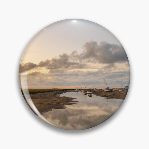 Item preview, Evening Light over the River Glaven at Blakeney, Norfolk designed and sold by Graham Prentice.