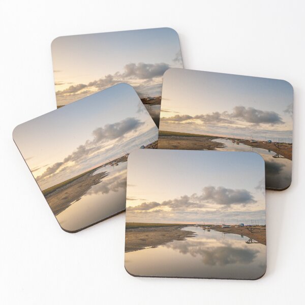Item preview, Evening Light over the River Glaven at Blakeney, Norfolk designed and sold by Graham Prentice.