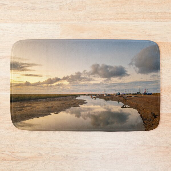 Item preview, Evening Light over the River Glaven at Blakeney, Norfolk designed and sold by Graham Prentice.