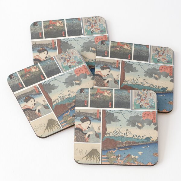 Item preview, Oldish Vintage Japanese Art Montage Set #10 designed and sold by Krispsm.