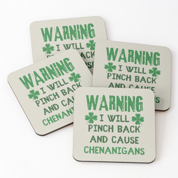 Item preview, Warning I Will Pinch Back And Cause Chenanigans, Fun And Great Design To Wear On St Patrick's Day designed and sold by TrulyEpoque.