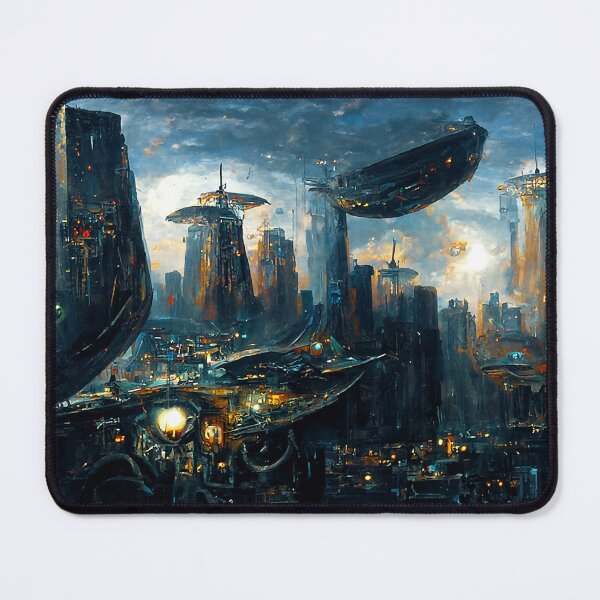 Item preview, Postcards from the Future - Alien Metropolis designed and sold by AM FineArtPrints.