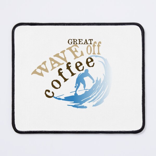 Item preview, great wave off coffee t-shirt designed and sold by lookystyle.