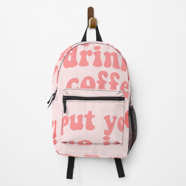Item preview, put your hair up in a bun, drink some coffee and handle it quote girlboss pink tumblr  designed and sold by emcazalet.