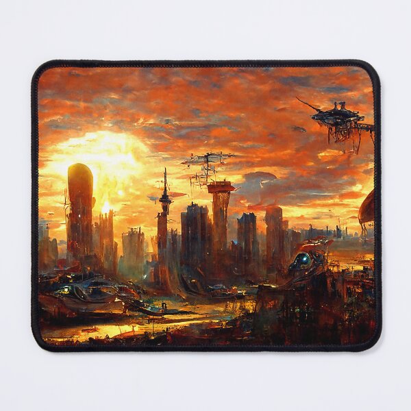 Item preview, Postcards from the Future - Alien Metropolis designed and sold by AM FineArtPrints.