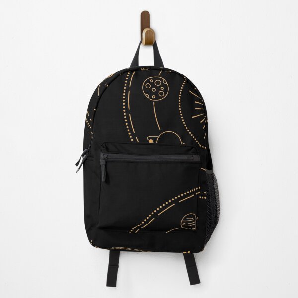 Item preview, GOLDEN SOLAR SYSTEM ON BLACK designed and sold by Vic Torys ☆.