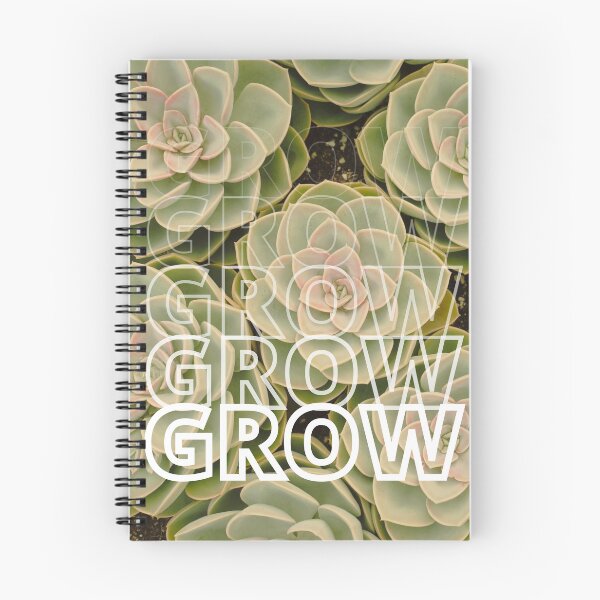 Item preview, GROW (Below) - Light Green Succulents  designed and sold by AliceSLee.