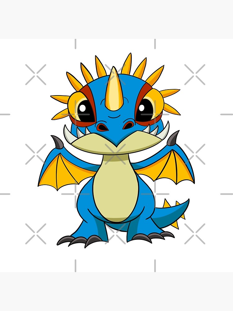Lámina fotográfica «Baby Dragon Stormfly fury, httyd, dragon baby, cómo