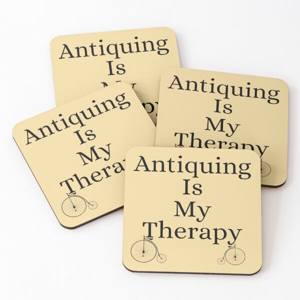 Item preview, Antiquing Is My Therapy Funny shirt men gift women gift designed and sold by InnovantDesigns.