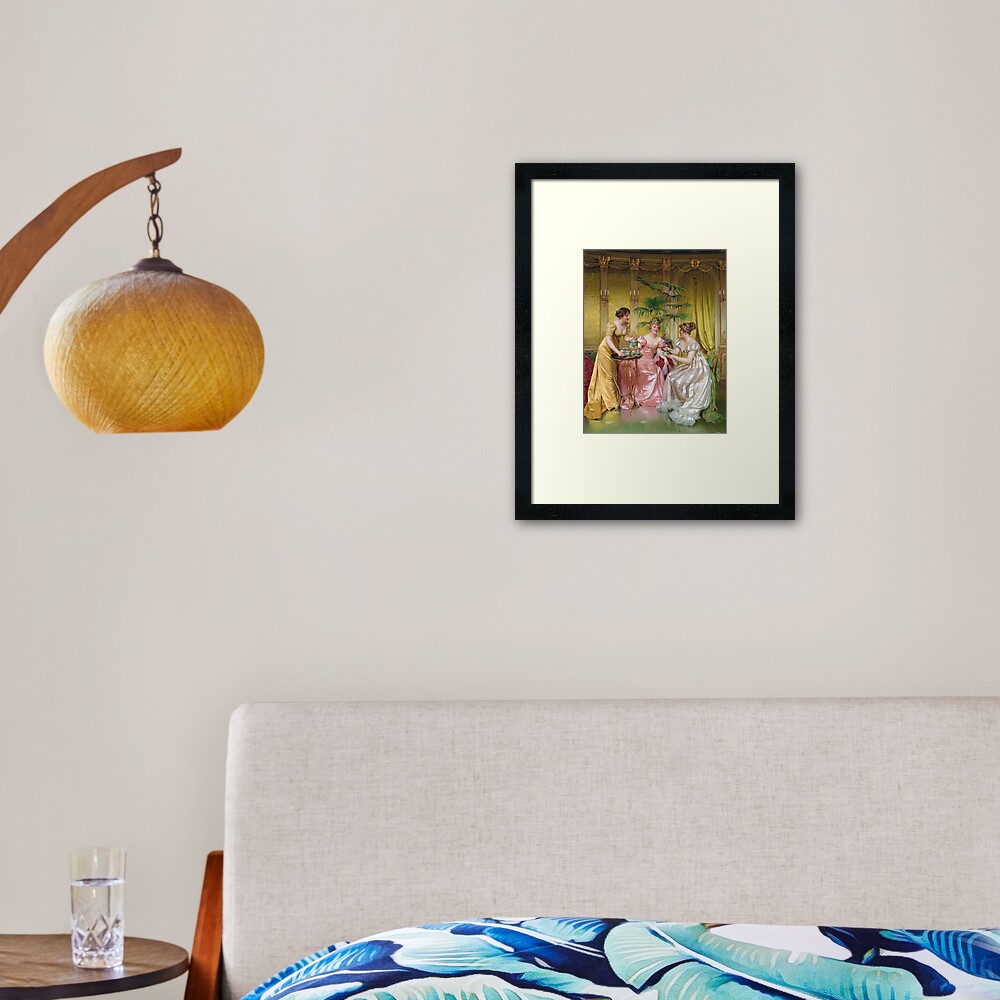 Item preview, Framed Art Print designed and sold by PsycheSansAmour.