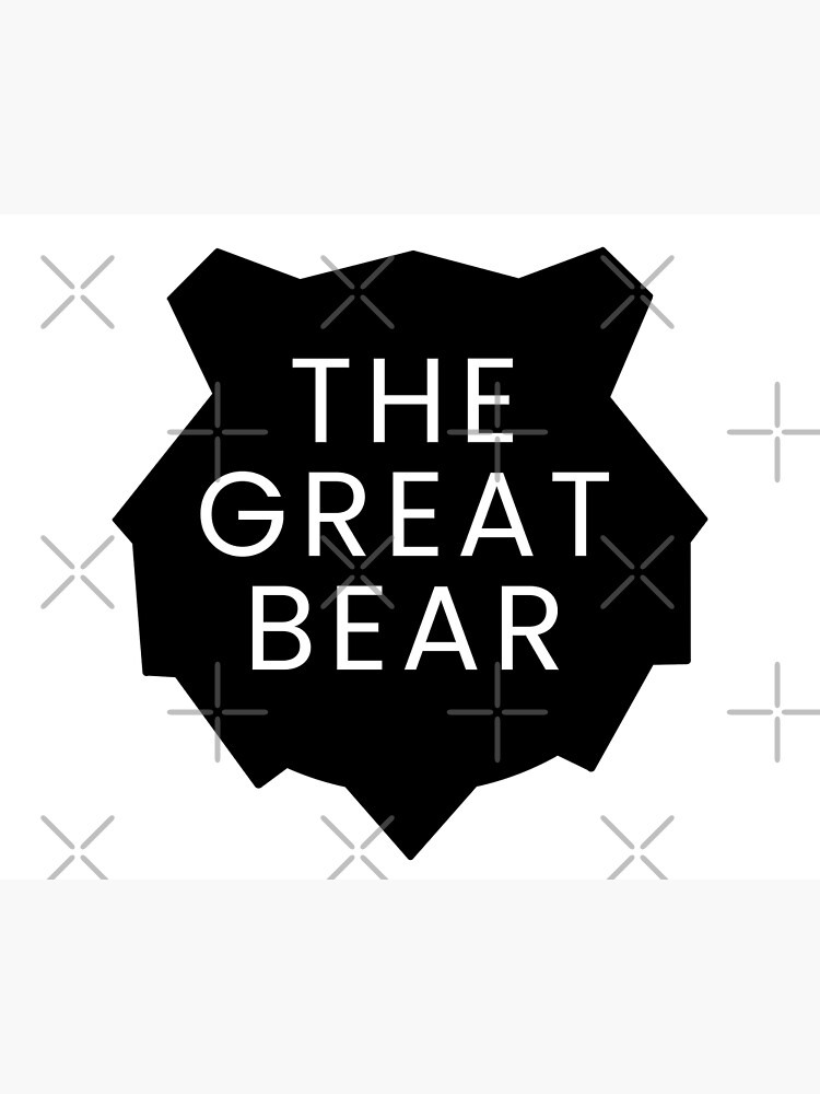 "The Great Bear Logo" Poster for Sale by TheGreatBearUK Redbubble