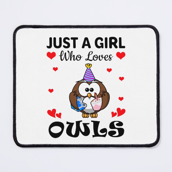 Item preview, Just a girl who loves owls designed and sold by mmammammira.