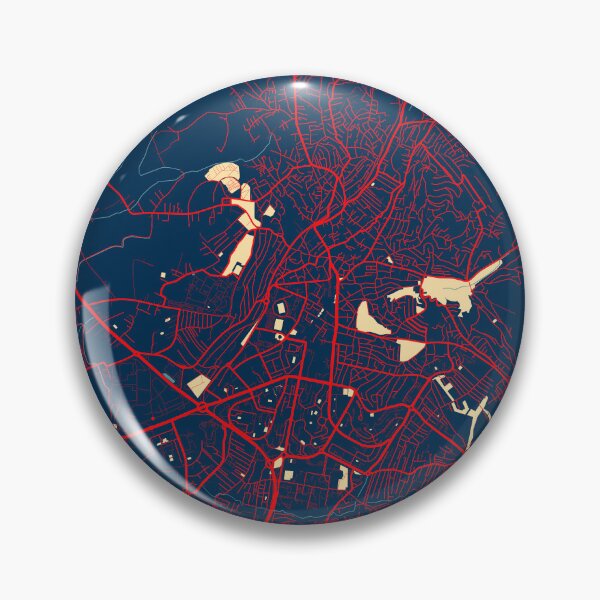 Item preview, Pristina City Map of Kosovo - Hope designed and sold by deMAP.