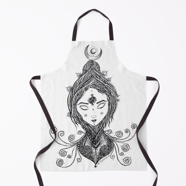 Item preview, Portrait of Yogini designed and sold by iCosmicDust.