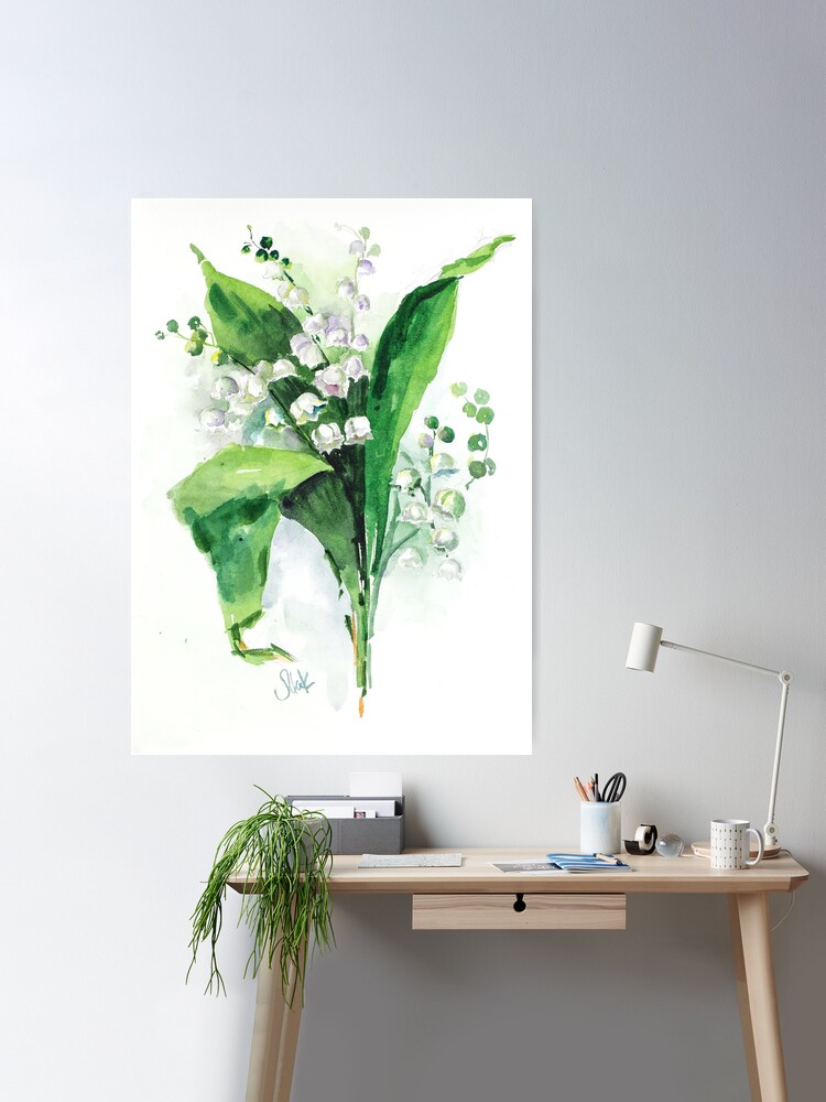 Lily of the Valley Art Print – The Illustrated Life