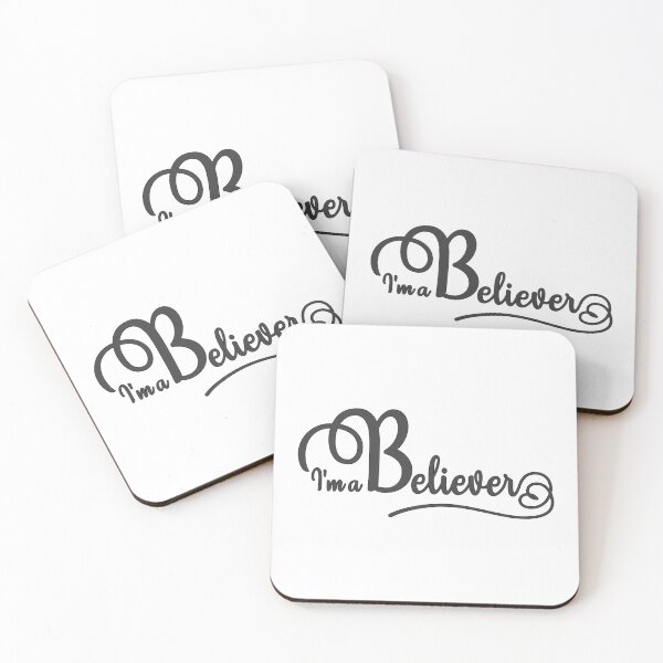 Item preview, Christian Design - I'm a Believer - Minimal Simple Graphic designed and sold by simplydesignart.