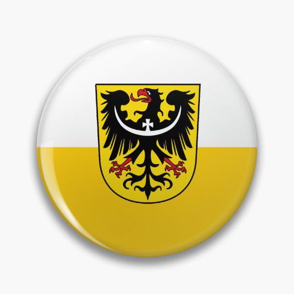 Item preview, Flag of Silesians with Eagle Crest designed and sold by Freihalt.