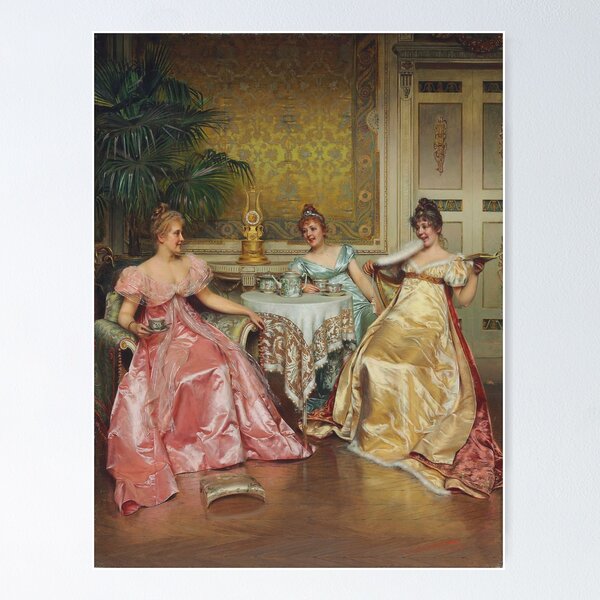 Item preview, Afternoon Tea for Three (19th century) - Frédéric Soulacroix designed and sold by SALON DES ARTS.