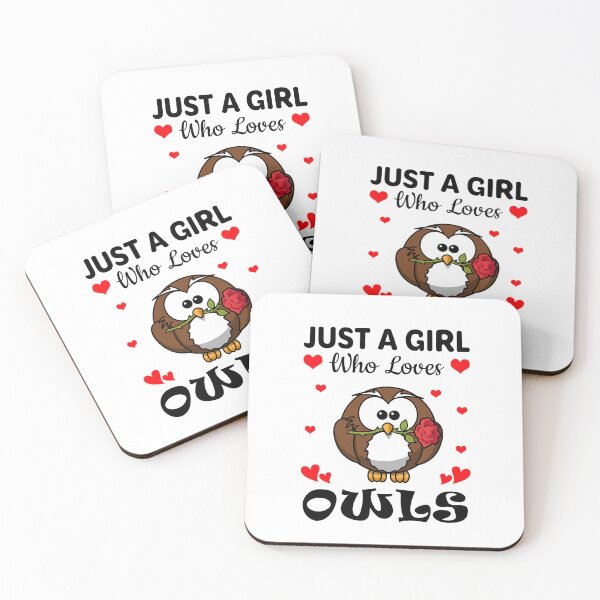 Item preview, Just a girl who loves owls designed and sold by mmammammira.