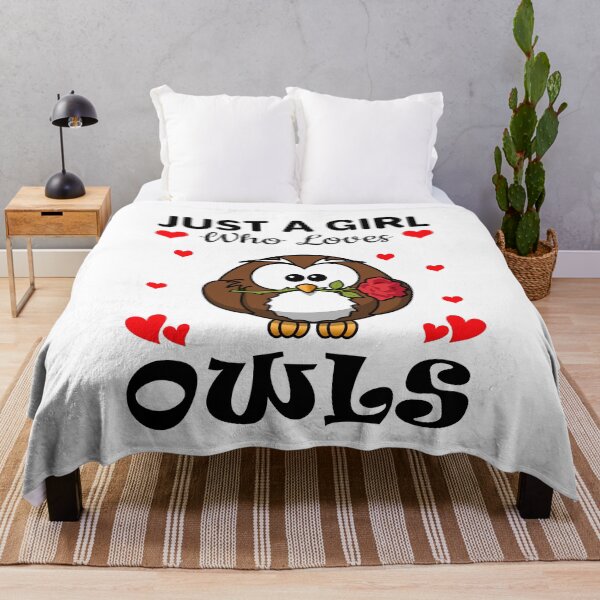 Item preview, Just a girl who loves owls designed and sold by mmammammira.