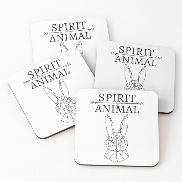 Item preview, Spirit Animal - Rabbit - polygonal designed and sold by RIVEofficial.