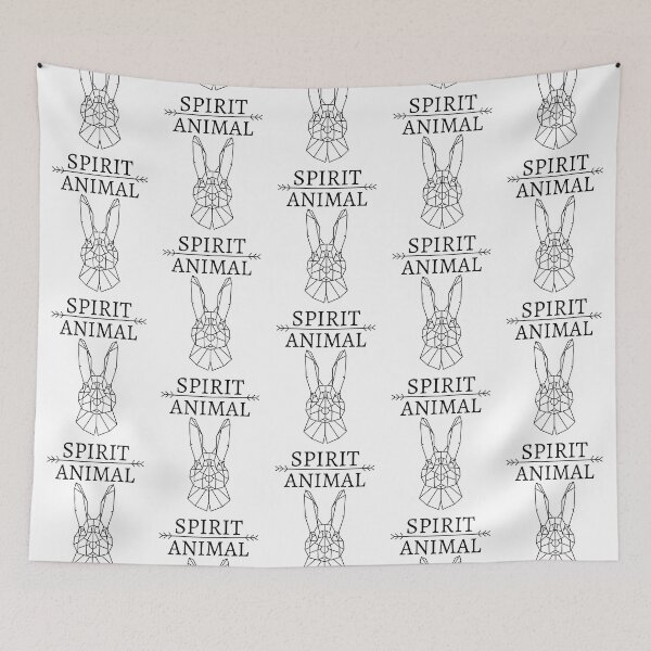 Item preview, Spirit Animal - Rabbit - polygonal designed and sold by RIVEofficial.
