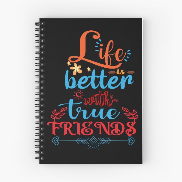Item preview, Life is better with true friends designed and sold by TeeEagle.