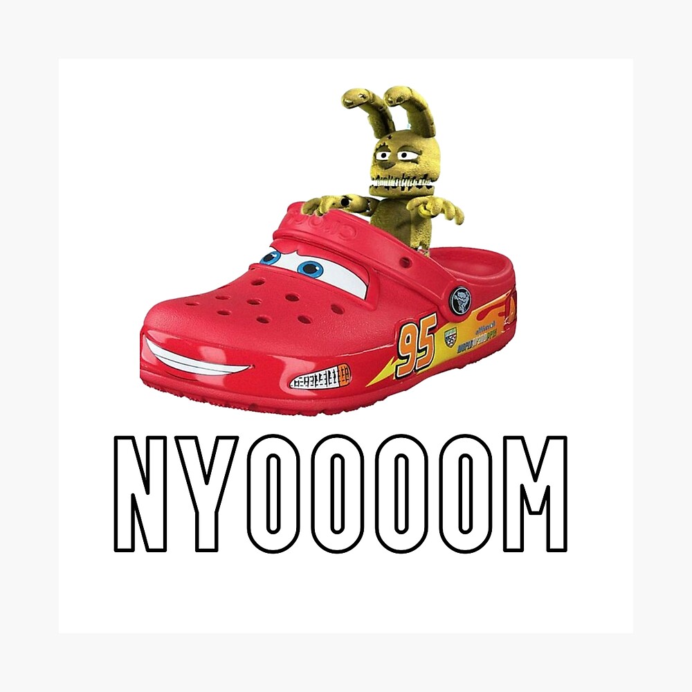 Gucci Lightning Mcqueen Crocs