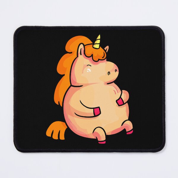 Item preview, Fat yellow happy unicorn designed and sold by AliceMarr.