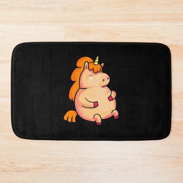 Item preview, Fat yellow happy unicorn designed and sold by AliceMarr.