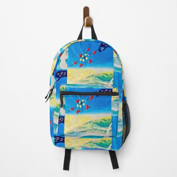 Item preview, sea sailing abstract painting multicoloured right diptych edition miro like designed and sold by SpArtk.