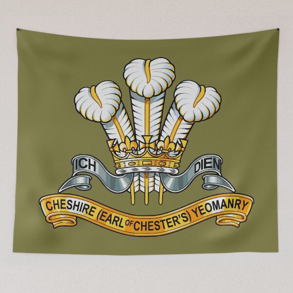 Item preview, Cheshire Yeomanry - British Army (Historical) designed and sold by wordwidesymbols.
