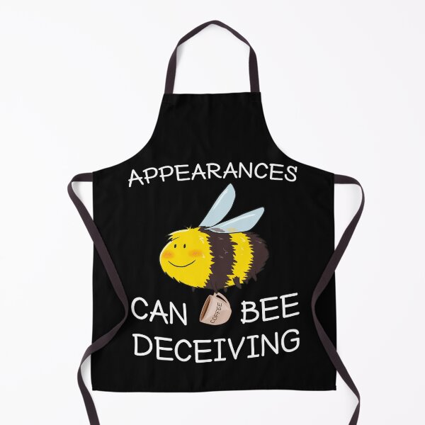 Item preview, Appearances Can Bee Deceiving - Funny Honey Bee & Coffee Lover designed and sold by r-silver.