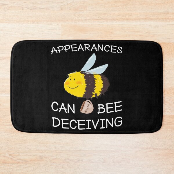 Item preview, Appearances Can Bee Deceiving - Funny Honey Bee & Coffee Lover designed and sold by r-silver.