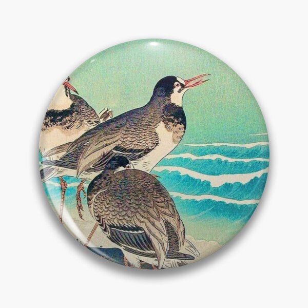 Artikelvorschau, Snipes at the Shore (1926) von Ohara Koson [digital verbessert von WatermarkNZ Press] entworfen und verkauft von CristalleLisa.