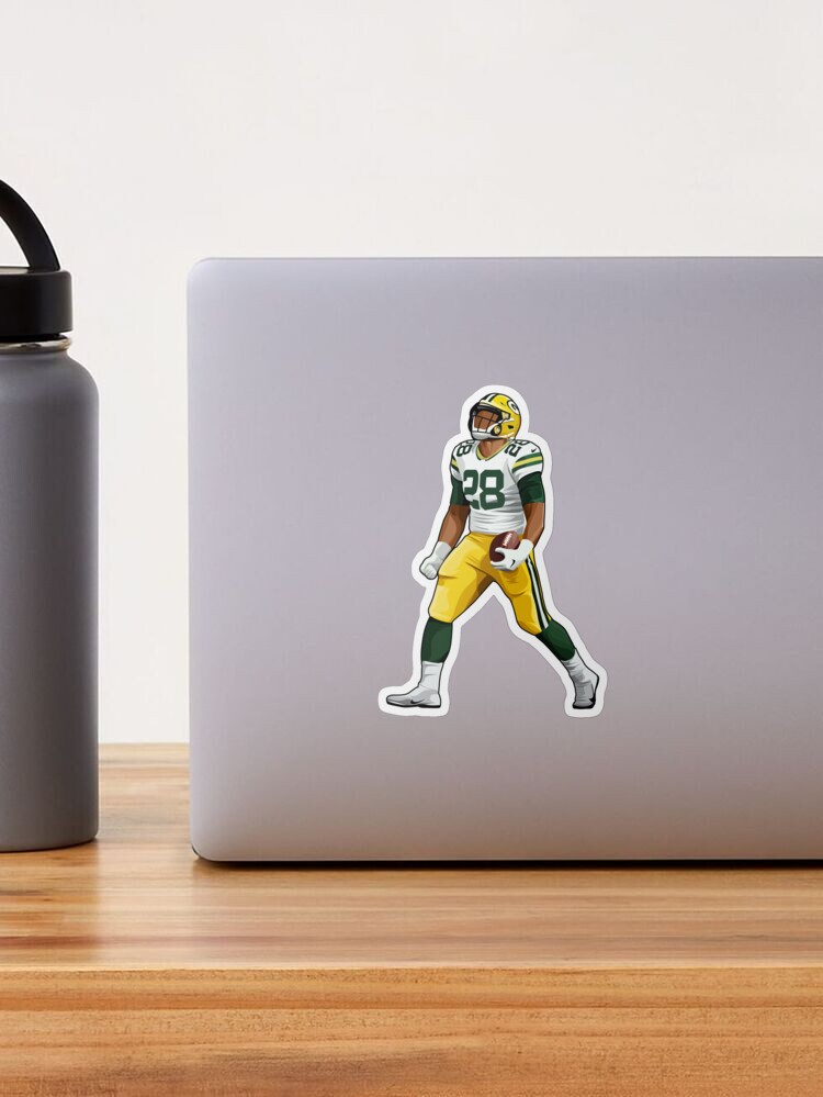 Green Bay Packers: AJ Dillon 2021 - Officially Licensed NFL Removable  Adhesive Decal