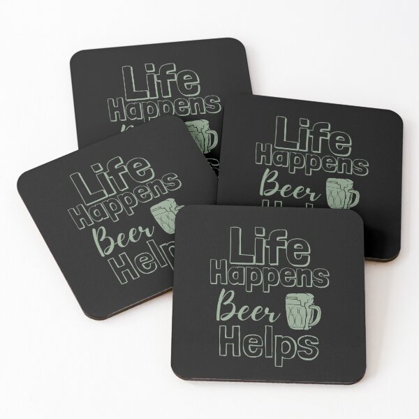 Item preview, Life Happens Beer Helps -  basil designed and sold by BTCelebration.