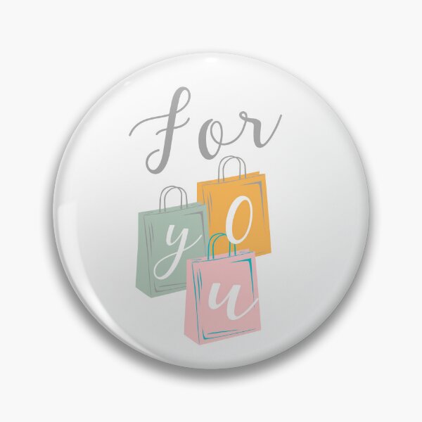 Item preview, For You Shopping Bags Typography designed and sold by happyandbubbly.