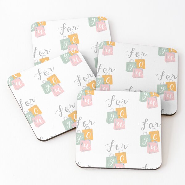 Item preview, For You Shopping Bags Typography designed and sold by happyandbubbly.