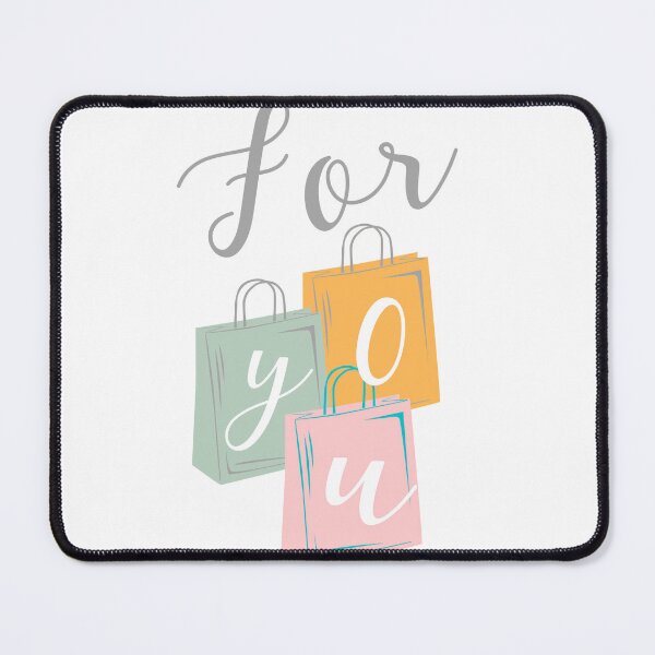 Item preview, For You Shopping Bags Typography designed and sold by happyandbubbly.