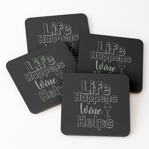 Item preview, Life Happens Wine Helps -  basil designed and sold by BTCelebration.