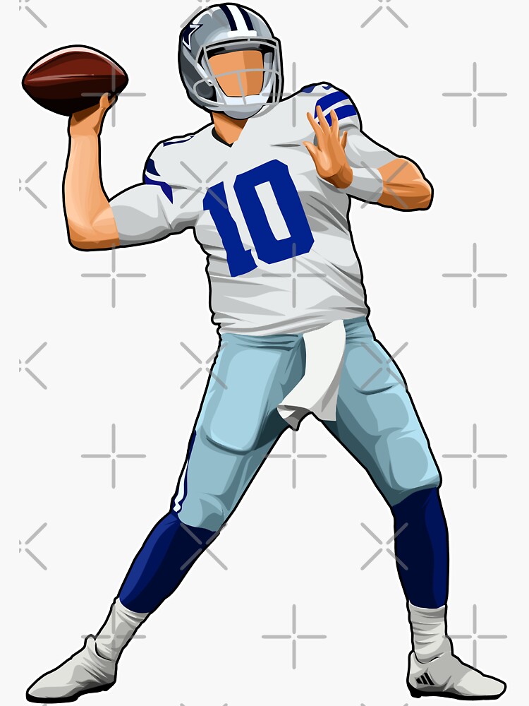 Digital Dallas Cowboys Cooper Rush T-Shirt Design (This is t